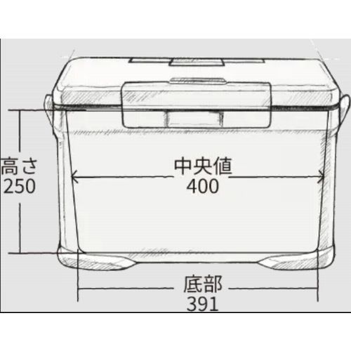 シマノ SHIMANO アイスボックス VL 22L ICEBOX 22L クーラーボックス アウトドア キャンプ 釣り NX-422V_5