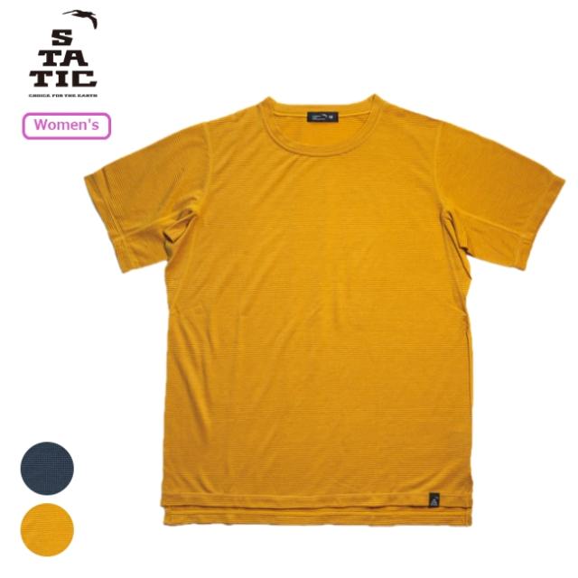 スタティック STATIC オールエレベーション SS シャツ ウィメンズ ALL ELEVATION S/S SHIRTS W’s 半袖 Tシャツ ベースレイヤー 女性 35212