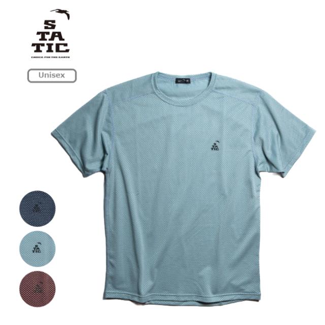 スタティック STATIC アジャスト ショートスリーブ シャツ ユニセックス ADJUST S/S SHIRTS Tシャツ 半袖 速乾 35231