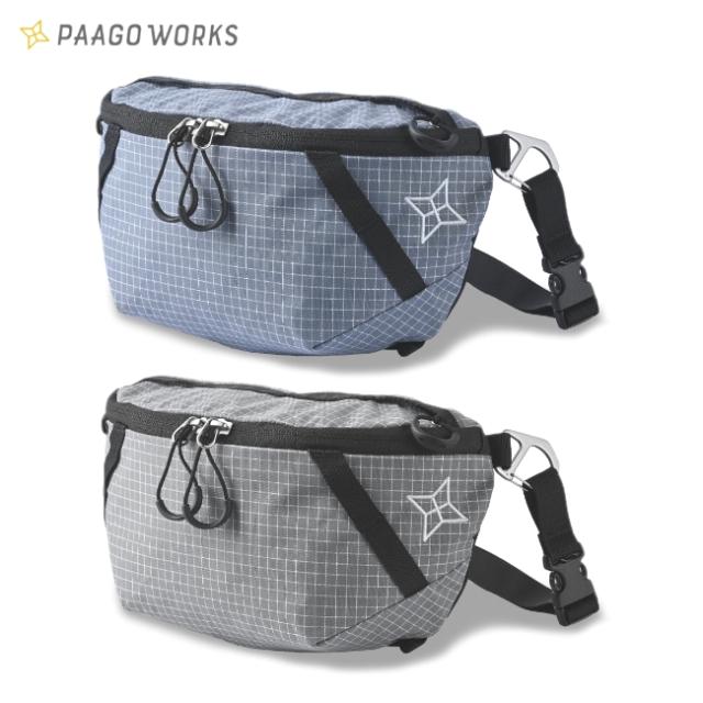 パーゴワークス PAAGO WORKS スイッチL SWITCH L エクストリーマグリッドナイロン ウエストバッグ ショルダーバッグ HB502