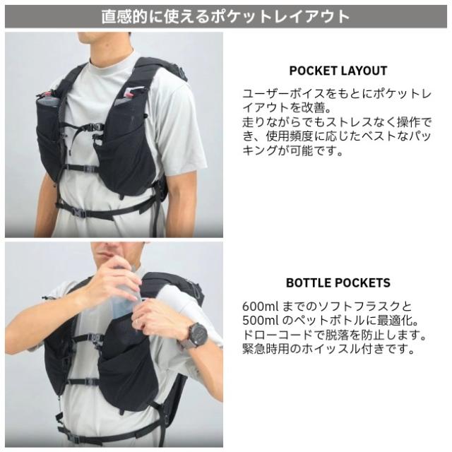 パーゴワークス PAAGO WORKS ラッシュ 20 RUSH 20 デイパック トレランザック ランザック バックパック ザック トレイルランニング 日帰りハイク RP602_7