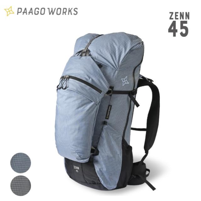 パーゴワークス PAAGO WORKS ゼン45 ZENN 45 バックパック ザック リュック 軽量 アウトドア トレッキング ハイキング 登山 HP601