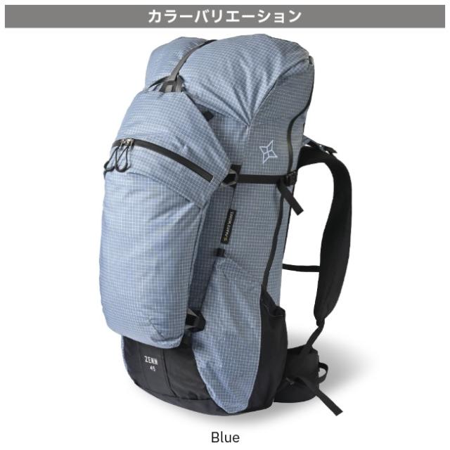 パーゴワークス PAAGO WORKS ゼン45 ZENN 45 バックパック ザック リュック 軽量 アウトドア トレッキング ハイキング 登山 HP601_1