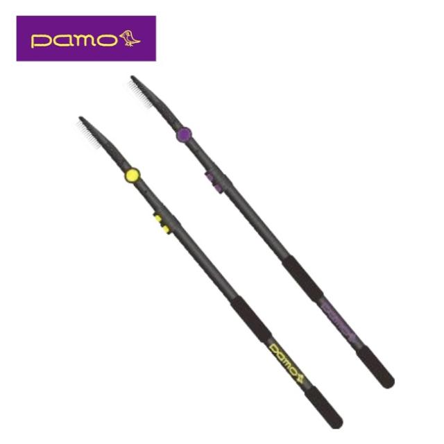 パモ pamo パモスティック B20-L pamostick B20-L ブラシ ホールド掃除用 天然白豚毛 アルミ製ポール ロッククライミング ボルダリング アウトドア b-ps20l