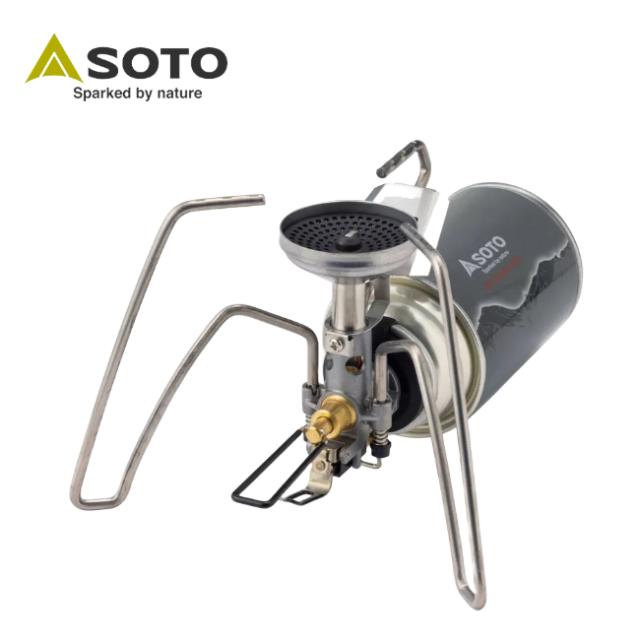 ソト SOTO レギュレーターストーブ TriTrail トライトレイル シングルバーナー バーナー CB缶 軽量 コンパクト ST-350