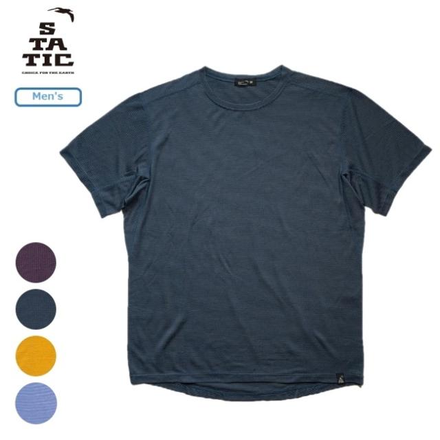 スタティック STATIC オールエレベーション SS シャツ メンズ ALL ELEVATION S/S SHIRTS M’s 半袖 Tシャツ ベースレイヤー 男性 35213