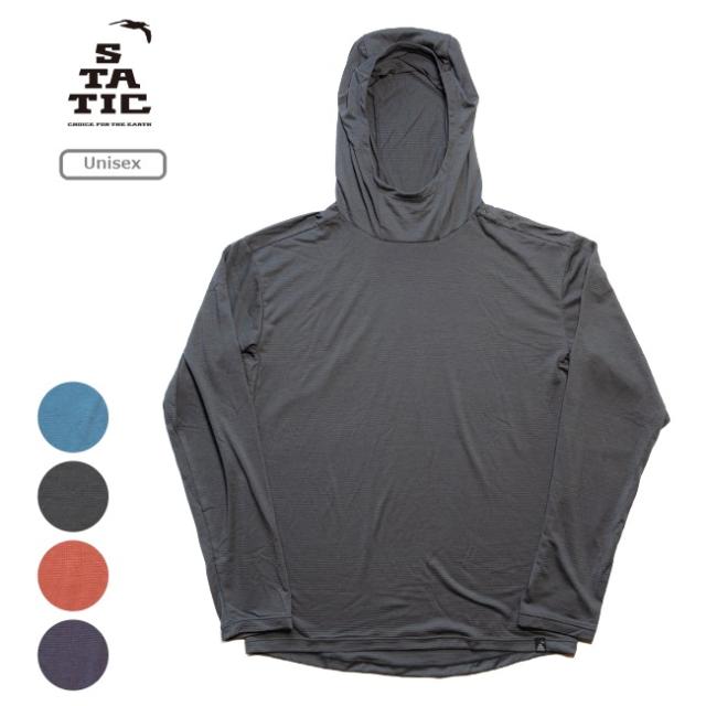 スタティック STATIC オール エレベーション フーディ ユニセックス ALL ELEVATION HOODY Unisex ロングスリーブ 長袖 ベースレイヤー フード 35217