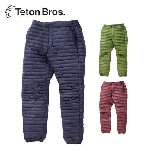 ティートンブロス Teton Bros. ハイブリッドダウンパンツ (Unisex) Hybird Down Pant (Unisex) アウトドア 登山 トレッキング ライトダウ