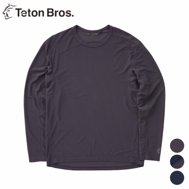 ティートンブロス Teton Bros. PPP ロングスリーブ メンズ PPP L/S Men アウトドア 長袖 ベースレーヤー 軽量 ストレッチ 撥水 速乾