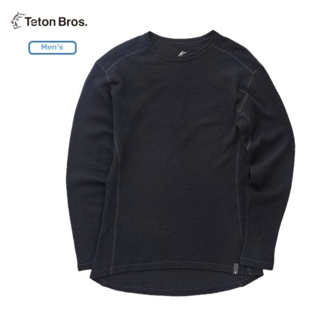 ティートンブロス Teton Bros. MOB ウール ロングスリーブ (メンズ) MOB Wool L/S (Men) ベースレイヤー 秋冬 長袖 メリノウール TB243-680