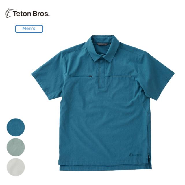 ティートンブロス Teton Bros. チルポロ メンズ CHILL POLO Men ポロシャツ 半袖 春夏 TB251-380