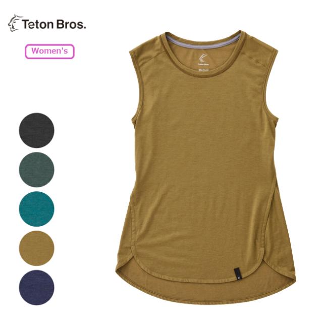 ティートンブロス Teton Bros. WS アクシオライトノンスリーブ ウィメンズ WS AXIO LITE NON SLEEVE ノースリーブ タンクトップ TB251-720