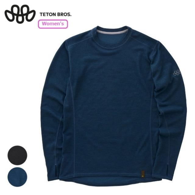 ティートンブロス Teton Bros. アクシオ 3D ロングスリーブ ウィメンズ WS Axio 3D L/S 長袖 クルーネック ロングスリーブ TB253-71W