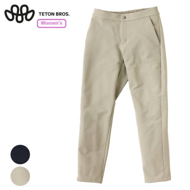 ティートンブロス Teton Bros. アブサロカパンツ ウィメンズ WS Absaroka Pant ロングパンツ ソフトシェルパンツ 防寒パンツ 裏起毛 TB253-58W