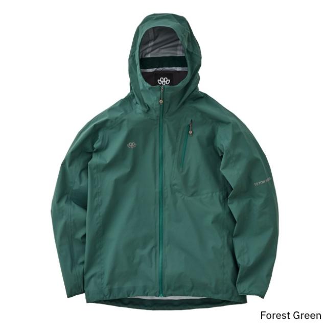 ティートンブロス Teton Bros. フェザーレインジャケット Feather Rain Jacket ユニセックス アウトドア レインウェア 軽量 耐久性 195g 登山 TB261-010_3