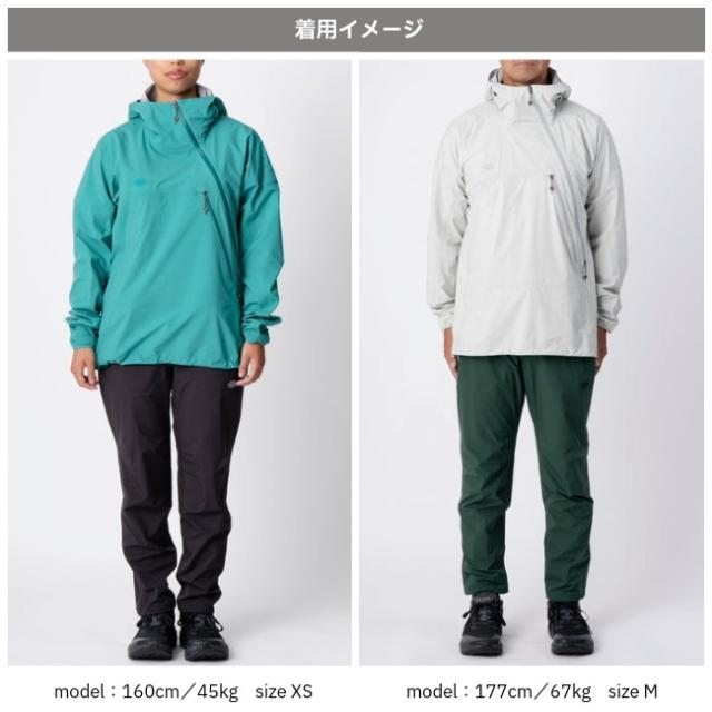 ティートンブロス Teton Bros. ツルギライトジャケット ユニセックス Tsurugi Lite Jacket Unisex シェルジャケット アウター プルオーバー 春夏 撥水 TB261-030_10