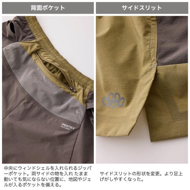 ティートンブロス Teton Bros. ELV1000 5.5インチ ハイブリッドショーツ メンズ ELV1000 5.5in Hybrid Short MENS ショートパンツ 短パン 速乾 撥水 TB261-490_3