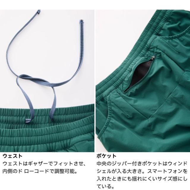 ティートンブロス Teton Bros. ウィメンズ ランパンツ WS Run Pant 9分丈 軽量 ストレッチ ポケット ランニング TB261-400_4