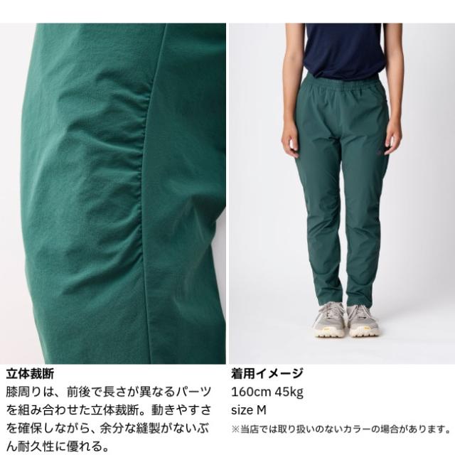 ティートンブロス Teton Bros. ウィメンズ ランパンツ WS Run Pant 9分丈 軽量 ストレッチ ポケット ランニング TB261-400_5