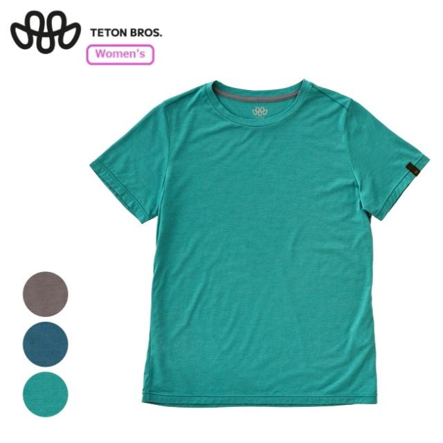 ティートンブロス Teton Bros. アクシオライトティー ウィメンズ Axio Lite Tee WOMENS Tシャツ 半袖 吸汗速乾 ウール トレラン 登山 アウトドア TB261-420