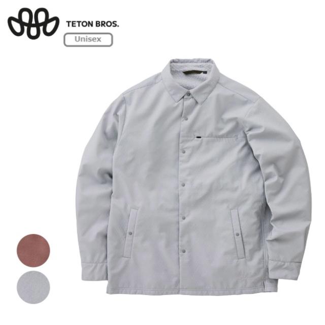 ティートンブロス Teton Bros. スリックシャツ ユニセックス Slick Shirt Unisex シャツ ミッドレイヤー シャツジャケット ストレッチ 軽量 保温 通気 TB261-170