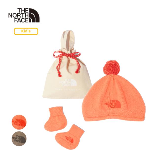 ザ・ノース・フェイス THE NORTH FACE クレイドルコットンキャップアンドソックスセット（ベビー）  赤ちゃん ニット帽 ソックス 靴下 出産祝い NNB02311の通販は 5,935円
