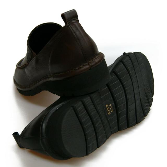 日本製 本革 軽量 スリッポン カップインソール 歩きやすい 履きやすい