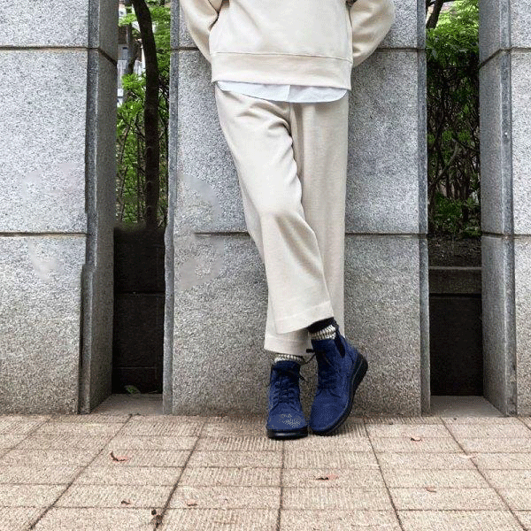 本革 日本製 サイドゴア レースアップ ショートブーツ 3e カジュアル