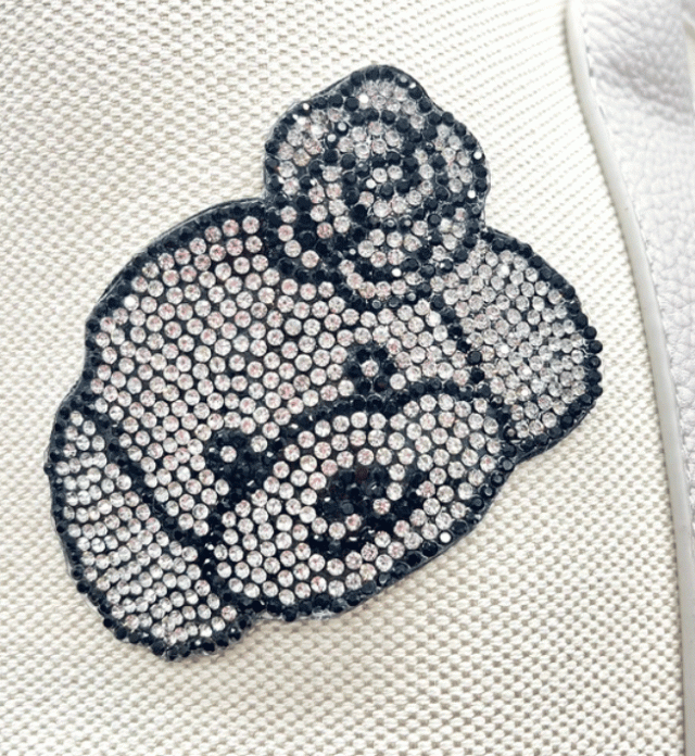 キャンバスワッペントートバッグ 2way ショルダーバッグ カジュアル