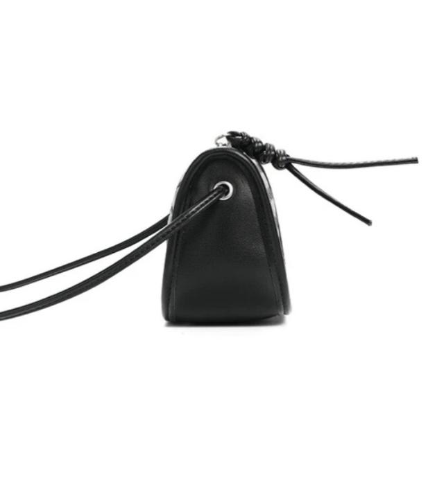 ミニショルダーバッグ メッシュバッグ レディース 牛革 革 本革 斜