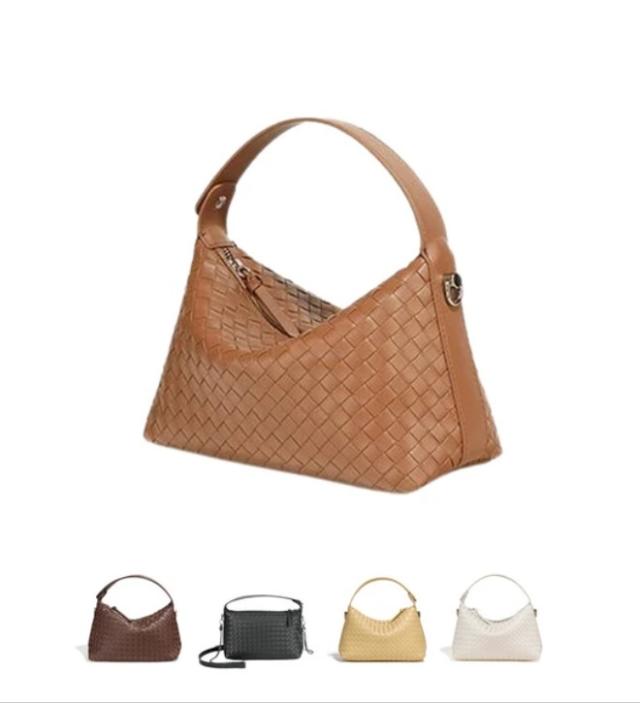 本革 牛革 メッシュバッグ 編み込み レディースバッグ ショルダー