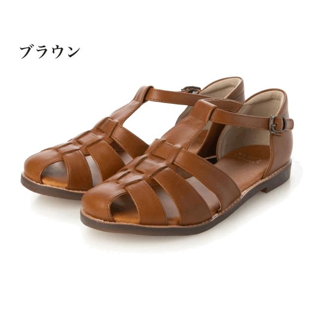 本革　牛革　柔らかレザー　レザーサンダル　グルカサンダル　幅広　3e  外反母趾　上品　レディースサンダル　コンフォートサンダル　歩きやすい　履きやすい　ローヒール　　の通販は