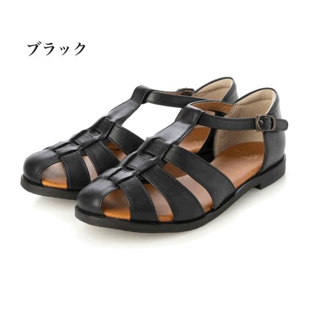 本革　牛革　柔らかレザー　レザーサンダル　グルカサンダル　幅広　3e  外反母趾　上品　レディースサンダル　コンフォートサンダル　歩きやすい　履きやすい　ローヒール　　の通販は