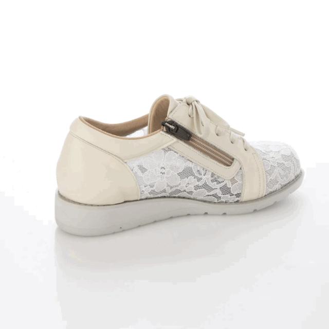 日本製 本革 牛革 幅広 5e 外反母趾 ワイズ フラワーチュール