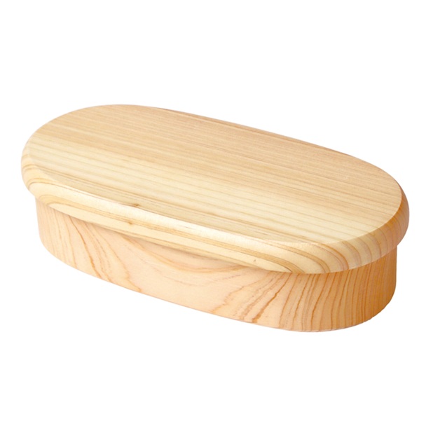 ひのきくりぬき弁当箱　ひのき　弁当箱　ロング　和　キッチン雑貨　仕切り付　つかいやすい　おいしい　美しい　食べやすい　洗いやすい　大きい_4