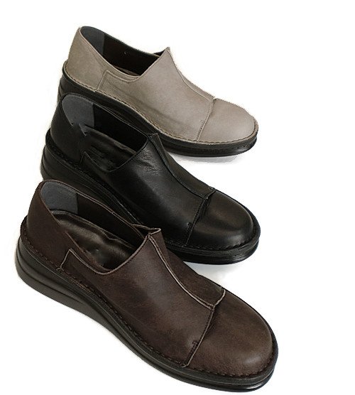 日本製 本革 レザーパンプス コンフォートパンプス らくらく 幅広 3e