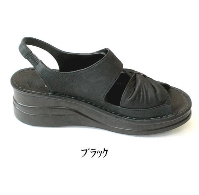 日本製　本革　サンダル　レザーサンダル　幅広　3e 外反母趾　バックバンドサンダル　レディース ウェッジ 厚底 フラット コンフォートサンダル レディースサンダル　ゴム 　ストラップ 甲高 履きやすい　歩きやすい　おしゃれ　上品 コンフォートサンダル