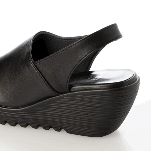 日本製 本革 サンダル レザーサンダル ふかふか 幅広 3e 外反母趾 厚底