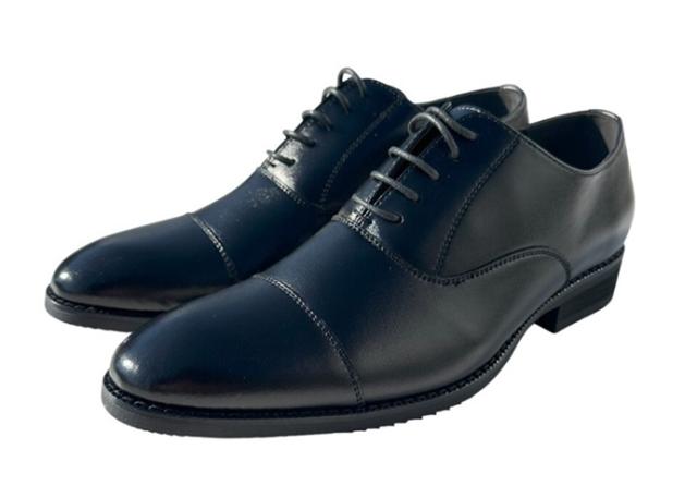 本革 本革ストレートチップ ビジネスシューズ 革靴 、ストレートチップ