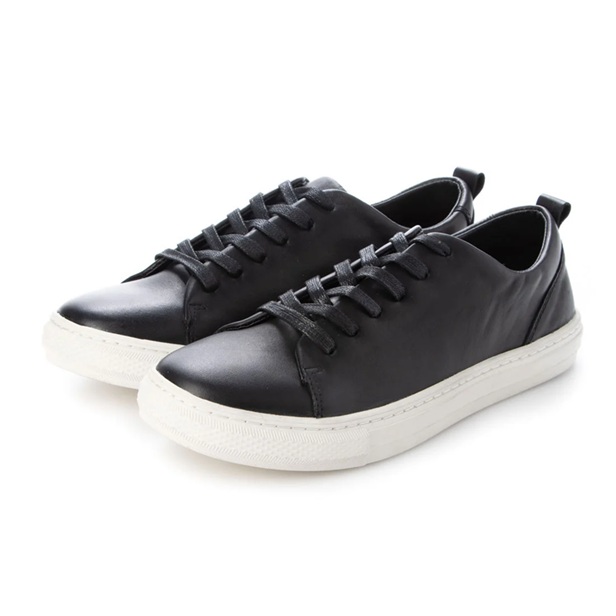 本革 スニーカー カジュアル ビジカジ ジャケパン シンプル ローカット