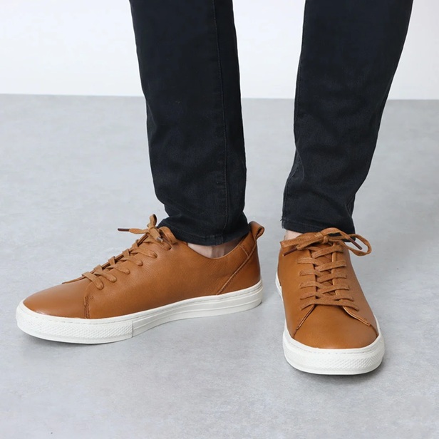 本革　スニーカー　カジュアル ビジカジ ジャケパン シンプル　ローカット メンズ レザースニーカー 紐 カジュアルシューズ 紳士靴 ブラック ライトブラウン ローカットスニーカー メンズスニーカー 本革 スニーカー カジュアル ビジカジ ジャケパン シンプル ローカット