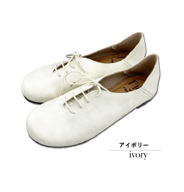 日本製 合皮 レースアップシューズ 幅広 4e 外反母趾 マニッシュ