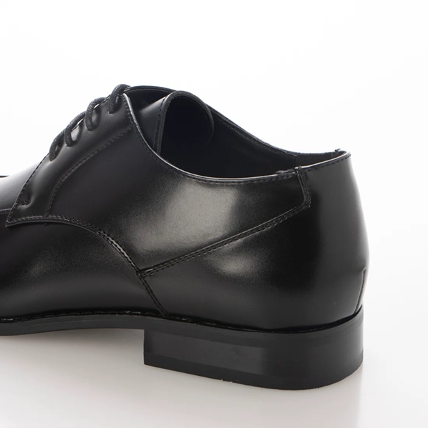 ビジネスシューズ シューレースタイプ ブラック スワールモカ メンズ