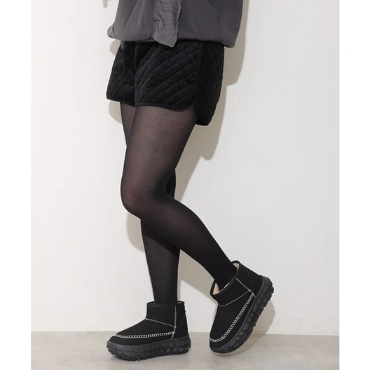 ブーツ　ショートブーツ　ムートンブーツ　厚底 凹凸ソール ボリュームファー　白ステッチ　丸い　ふかふかのファー　歩きやすい　履きやすい　あたたかい　カジュアル　レディースブーツ　おしゃれ ブーツ ショートブーツ ムートンブーツ 厚底 凹凸ソール ボリューム