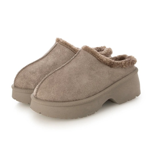 ブーツ ムートンブーツ サンダル サボサンダル 厚底 デザインソール