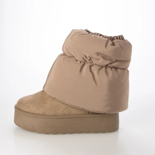 ブーツ 2way 厚底 ダウンライクカバー ムートンブーツ 厚底ムートン