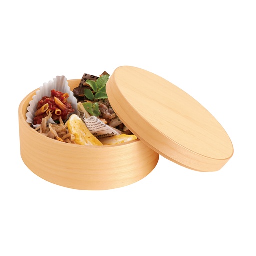 日本製　電子レンジ対応弁当箱　弁当箱　木製品　お弁当グッズ　キッチングッズ　天然木　全面コーティング（ウレタン+硝子コーティング）仕様　曲げワッパ　新生活　行楽　ピクニック　_3