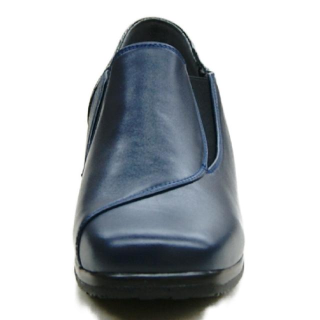 日本製 本革 幅広 3e エナメル 型押し ゴージャス ウエッジパンプス