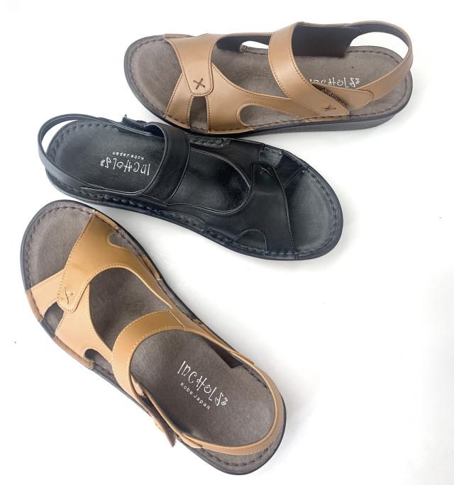 日本製 本革 バッグバンドサンダル 痛くない 歩きやすい コンフォート