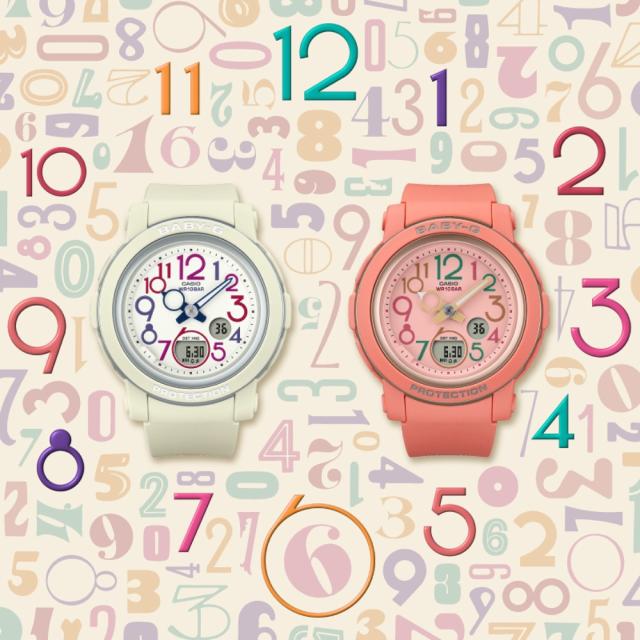 CASIO カシオ BABY-G ベビーG レトロポップ ホワイト BGA-290PA-7AJF 【安心の3年保証】